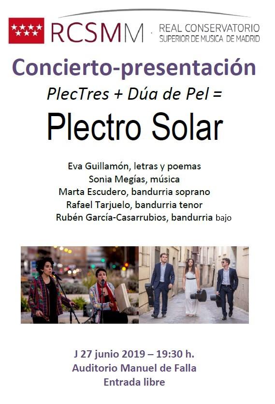 Plectro Solar: Sonía Megías en RCSMM