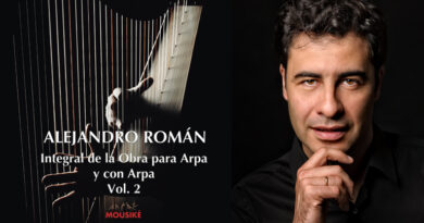 Se publica la Integral de la Obra para Arpa y con Arpa Vol. 2 de Alejandro Román