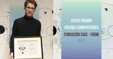 Andrés Poncela, Premio Jóvenes Compositores Fundación SGAE-CNDM 2025