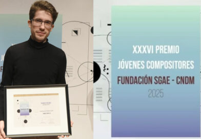 Andrés Poncela, Premio Jóvenes Compositores Fundación SGAE-CNDM 2025