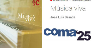 Música Viva en Rádio Clásica emite especial COMA’25 el 28 de junio Música Viva en Rádio Clásica emite especial COMA’25 el 28 de junio