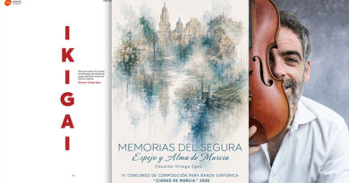 Eduardo Ortega: Premio Ciudad de Murcia y nueva etapa en Babel Scores